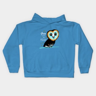 Grow with the Flow Kids Hoodie